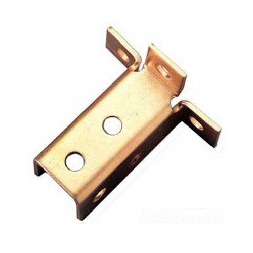 Kindorf® B-923 900 3-Sided Angle Connector, 9 Holes, 4-1/2 in L x 4-1/2 in W, Steel