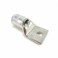 58168Color-Keyed® 54114 54100 1-Hole Non-Insulated Compression Lug With Peep Hole, 300 kcmil Copper Conductor, Die Code: 66, 1/2 in Stud, Copper