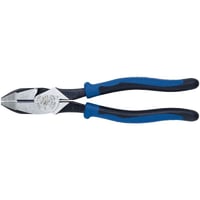 Klein® Journeyman™ J2000-9NE Heavy Duty High Leverage Lineman Plier, 1-3/8 in Nominal, 1.594 in L x 1-1/4 in W x 5/8 in THK Steel Knurled/New England Jaw, 9.55 in OAL