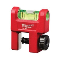 48-22-5001Milwaukee® 48-22-5001 Compact Pipe Lock Level, 1-1/2 in L x 1/2 in W, 270 deg Vial Position, Aluminum