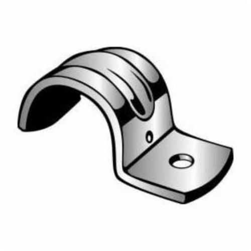 H45Minerallac® Minerallac Traditional® Jiffy Clip® H30 1-Hole Heavy Duty Conduit Strap, 1/2 in Conduit, 25 lb Load, Steel
