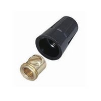IDEAL® 30-322 Set Screw Connector, 20 to 10 AWG Copper Wire, Slotted Screw, Brass/Polypropylene