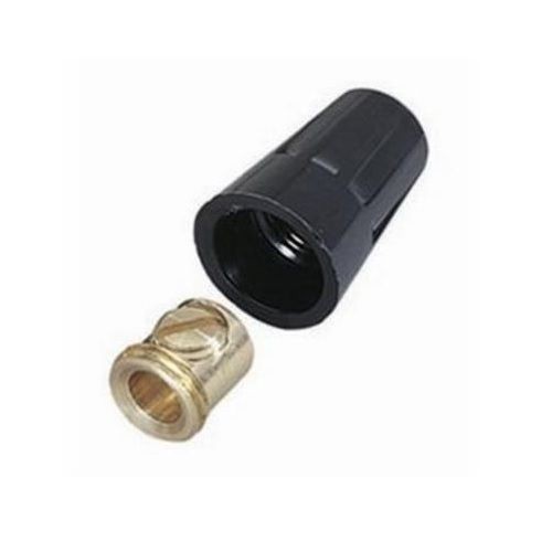 IDEAL® 30-322 Set Screw Connector, 20 to 10 AWG Copper Wire, Slotted Screw, Brass/Polypropylene