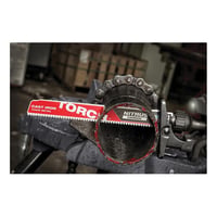 48-00-5262Milwaukee® SAWZALL® TORCH™ 48-00-5562 Saw Blade, 9 in L x 1 in W, 7 TPI, Cast Iron Body, Universal Tang