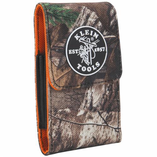 55564Klein® Tradesman Pro™ 55564 Extra Large Phone Holder With Belt Clip, 1680D Ballistic Weave, Camouflage