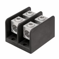 PDB-22-350-1ILSCO® ClearChoice® PDB-212-4/0-1 Type PDB Dual Rated Power Distribution Block, 600 VAC, 460 A, 1 Pole, 6 to 4/0 AWG, 14 to 4 AWG Wire, Aluminum Alloy