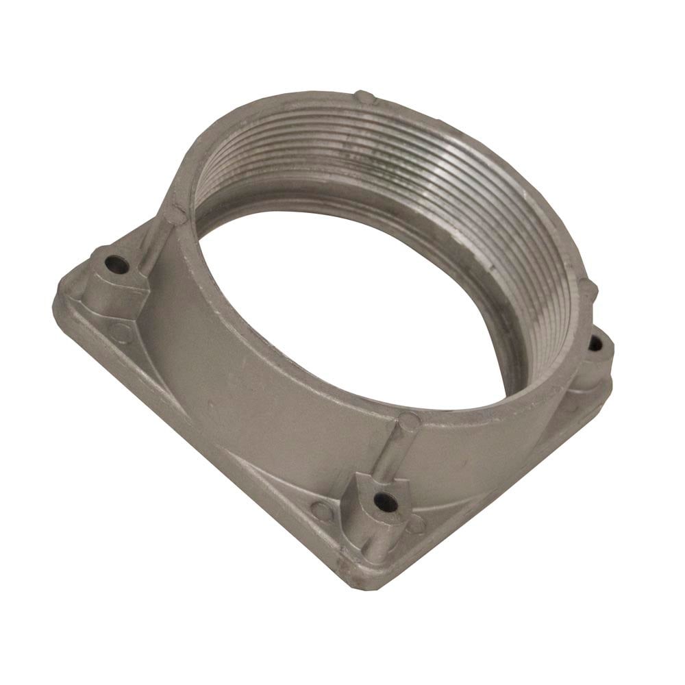 Milbank A8112 4 Inch Aluminum Meter Socket Hub With Stainless Steel Screws - Exterior - View #4