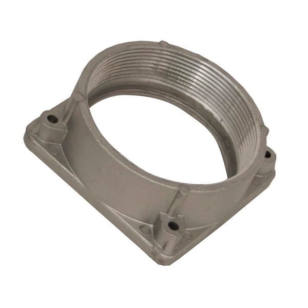 Data-Spec SheetMilbank® A8112 Meter Socket Hub, 4 in NPT, For Use With Large R Opening Meter Socket, Aluminum, Painted