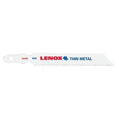 Lenox® 20835F324S Jig Saw Blade, 3-5/8 in L x 3/8 in W, 24 TPI, Bi-Metal Body