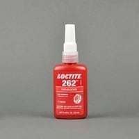 Loctite® 135374 262™ High Strength Medium Viscosity Permanent Threadlocker, 50 mL Bottle, Liquid Form, Red