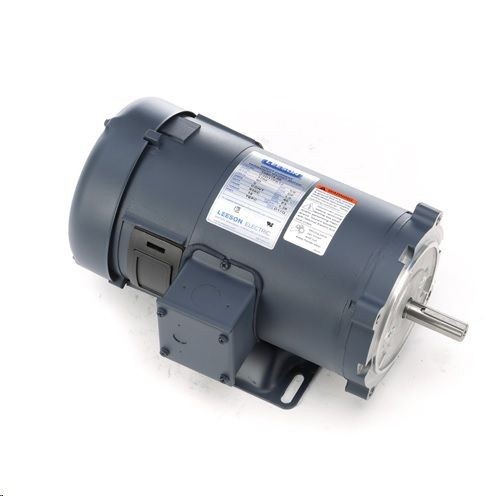 108014.00LEESON® 108014.00 C-Face SCR Rated DC Motor With Removable Base, 249 in-lb Torque, 1/2 hp Power Rating, 90 VDC, 5 A, 56C Frame, 1750 rpm Speed