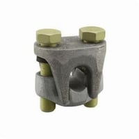 DBA-1000SILSCO® ClearChoice® DBA-500 Type DBA Dual Rated Two Bolt Connector, 350 to 500 kcmil Aluminum/Copper Conductor, Aluminum Alloy