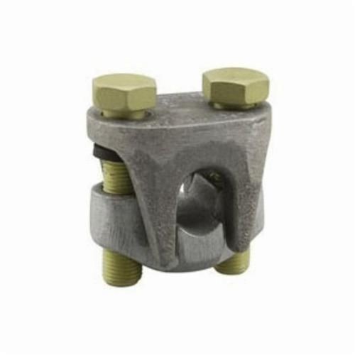 DBA-1000SILSCO® ClearChoice® DBA-500 Type DBA Dual Rated Two Bolt Connector, 350 to 500 kcmil Aluminum/Copper Conductor, Aluminum Alloy