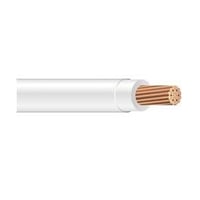 THHN1/0WETHHN Wire, Stranded, 1/0 AWG, 1 Conductor, Copper, 600 Volts, White