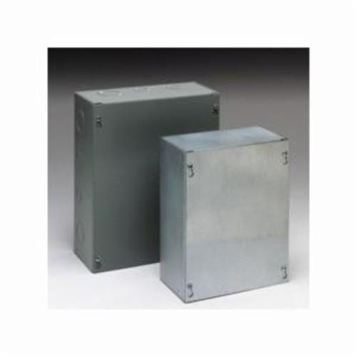 884SC-NKB-Line 18184 SC NK Junction Box Without Knockouts, 18 in L x 18 in W x 4 in D, NEMA 1, Steel