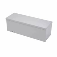 6648GRT-NKB-Line 6624 GRT NK Straight Section Wiring Trough, 24 in L x 6 in W x 6 in H, Screw Cover, Steel