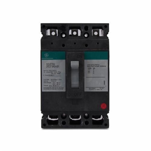 TED134100GE TED134015 Type TED Core E Mid Tier Molded Case Circuit Breaker, 480 VAC, 15 A, 18 kA Interrupt, 3 Poles, LI/Non-Interchangeable Thermal Magnetic Trip