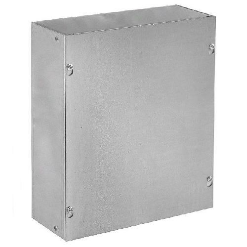 nVent HOFFMAN ASE30X30X6NK A90P1 Pull Box, 30 in L x 30 in W x 6 in D, NEMA 1/IP30, Steel