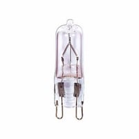 S4647SATCO® S4647 Dimmable Halogen Lamp, 40 W, Bi-Pin G9 Double Loop Halogen Lamp, T4 Shape, 450 Lumens Initial
