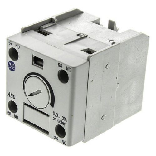 100-FPTA30Allen-Bradley, Control Module, Pneumatic Timing Module, DPST, 2-Pole, 1NO;1NC, 0.3 to 30 sec