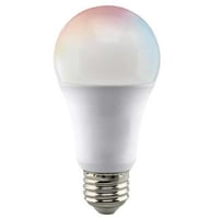S11252SATCO® S11252 STARFISH™ A19 LED Lamp, RGB Color Changing, 120 V, 9.5 W, 800 Lumens