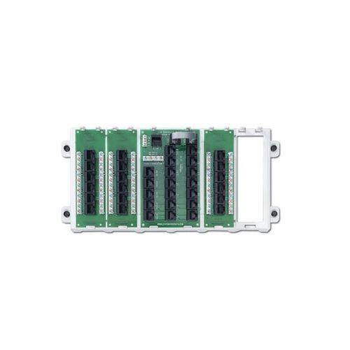 Leviton® Structured Media® 47603-18P Full Size Pre-Configured Structured Media Panel, 12 Ports, 13.6 in H