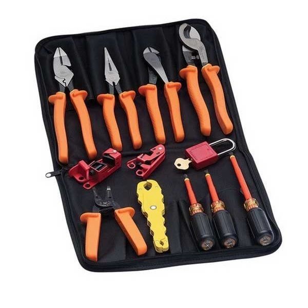IDEAL® 35-9100 Basic Tool Kit, Case Tool Storage, 13 Pieces