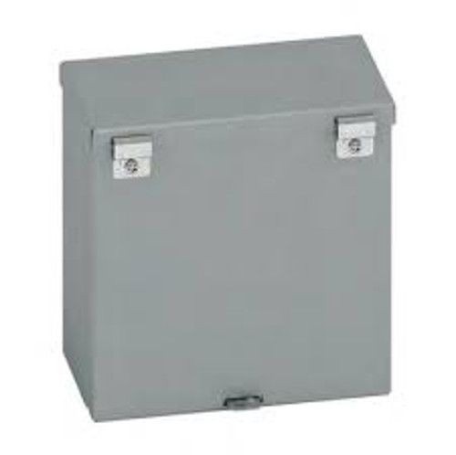 B-Line 12124 SCGV NK Junction Box, 12 in W x 4 in D, Screw Cover, NEMA 1/IP30 NEMA Rating, Steel