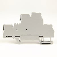 1492-LD3Allen-Bradley, 1492-LD3, Spring Clamp Terminal Block,Two-Circuit Feed-Through Block, 2.5 mm (# 22 AWG - # 14 AWG), Standard Feedthrough, Gray (Standard),
