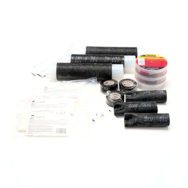 53233M™ 5323 5300 Motor Lead Pigtail Splice, 5/8 kV, 2 AWG to 250 kcmil Conductor, 9 to 10 in L Splice, EPDM Rubber
