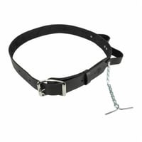 5207MKlein® 5207M Heavy Duty Electrician's Tool Belt, Size M, Leather, Black