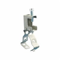 BC812MnVent ERICO BC812M Conduit to Beam Clamp, 1/2 in Conduit, 1/2 in THK, 100 lb Load, Steel, Electro Galvanized