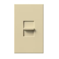 Nova T® NT-600-IV Architectural Dimmer Switch, 120 VAC, 1 Poles, Slide to Off Operation, Ivory