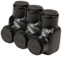 ILSCO® NIMBUS® PBTS-2-250 Type PBTS 1-Sided Entry 2-Port Dual Rated Insulated Multi-Tap Connector, Aluminum/Copper Conductor, Aluminum