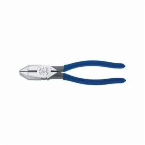 D201-9NEKlein® D201-7NE Standard Lineman's Plier, 1-9/32 in L x 1-1/16 in W x 1/2 in THK Steel Jaw, Crosshatch Knurled Jaw Surface, 7.38 in OAL