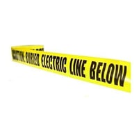 IDEAL® 42-102 Non-Detectable Underground Tape, 3 in W x 1000 ft L, 4 mil THK, Yellow