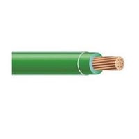 THHN1STRGNTHHN Wire, Stranded, 1 AWG, 1 Conductor, Copper, 600 Volts, Green
