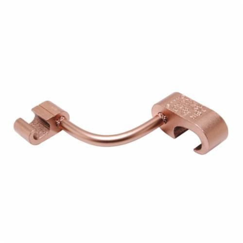 YGL34C34BURNDY® HYGRID YGL34C29 Type YGL-C Compression Cross Grid Connector, 250 to 500 kcmil Conductor, 5/8 to 3/4 in Rod, Copper, Unplated