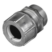 Wiring Device-Kellems SHC1094 Form 8 Standard Duty Cord Connector, 3 in NPT Trade, 1 Conductor, 2.81 to 3 in Cable Openings, Aluminum, Machined