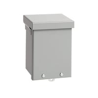 A8R86nVent HOFFMAN A10R104 A Style Body Wall Mount Enclosure With Knockouts, 10 in L x 10 in W x 4 in D, NEMA 3R NEMA, Steel