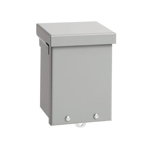 A8R86nVent HOFFMAN A10R104 A Style Body Wall Mount Enclosure With Knockouts, 10 in L x 10 in W x 4 in D, NEMA 3R NEMA, Steel