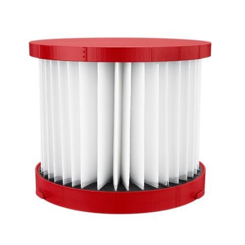 Milwaukee® 49-90-1900 Wet Dry HEPA Filter Kit, For Use With Milwaukee® 0780-20 and 0880-20 Wet/Dry Vacuum Cleaner, Fabric/Metal, Silver