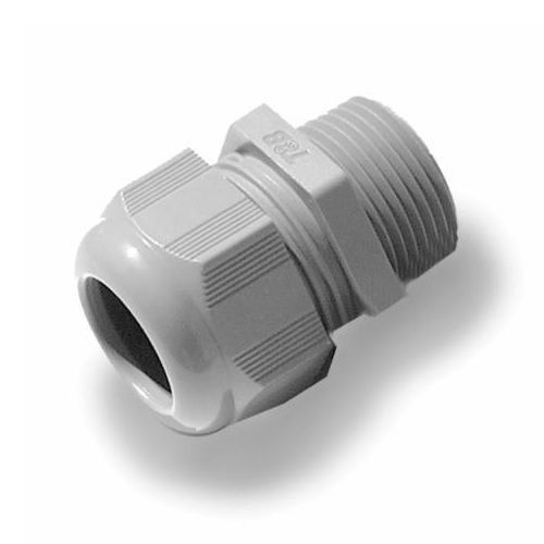 T&B® CC-PG7-G Non-Metallic Cable Gland, PG07 Thread, 0.118 to 0.256 in Dia Cable, 0.315 in L Thread, Nylon 6