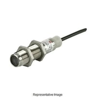 EATON Perfect Prox® E58-18DP100-HL 4-Wire Harsh Duty Photoelectric Sensor, Tubular Shape, 4 in, Visible Red Sensing Beam, 1 ms Response, PNP/NPN Open Collector Output