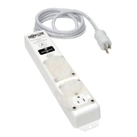 SPS406HGULTRATripp Lite SPS406HGULTRA For Patient-Care Vicinity Surge Protector Power Strip, 120 VAC, 15 A, 4 Outlets, 6 ft L Cord