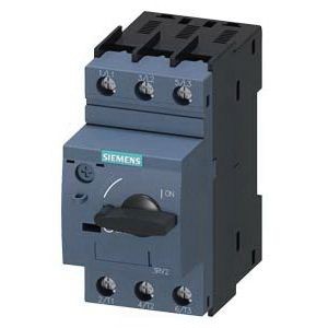 3RV2021-0HA10SIRIUS 3RV2021-1DA10 Motor Protection Circuit Breaker, 690 VAC, 3.2 A, 10 kA Interrupt, 3 Poles, Thermomagnetic Trip