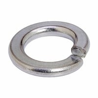 B-Line 3/8LWZN Lock Washer, 3/8-16, 11/16 in OD, 0.1 in THK, Steel