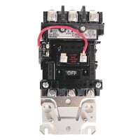 500-EOD930Allen-Bradley, 500, 500DC NEMA AC/DC Contactor, Motor Loads, Top Wiring, SIZE 4, 115-120V 60Hz, Open, 3 Power Poles, 135, 110/120V 50/60 Hz