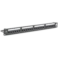 PREMISE WIRING NEXTSPEED® HP624 Telephone Loaded Patch Panel, 24 Ports, Cat 6, Composite/Steel