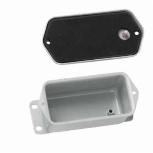 A402DSCnVent HOFFMAN A51DR Contoured Junction Box, 4-1/2 in L x 2.88 in W x 2.62 in D, NEMA 4, 16 ga Steel